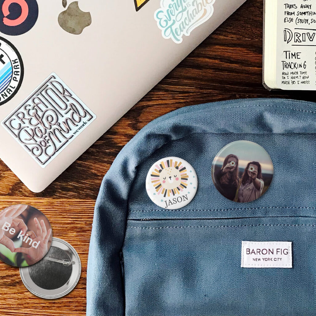 Button Pin Badge