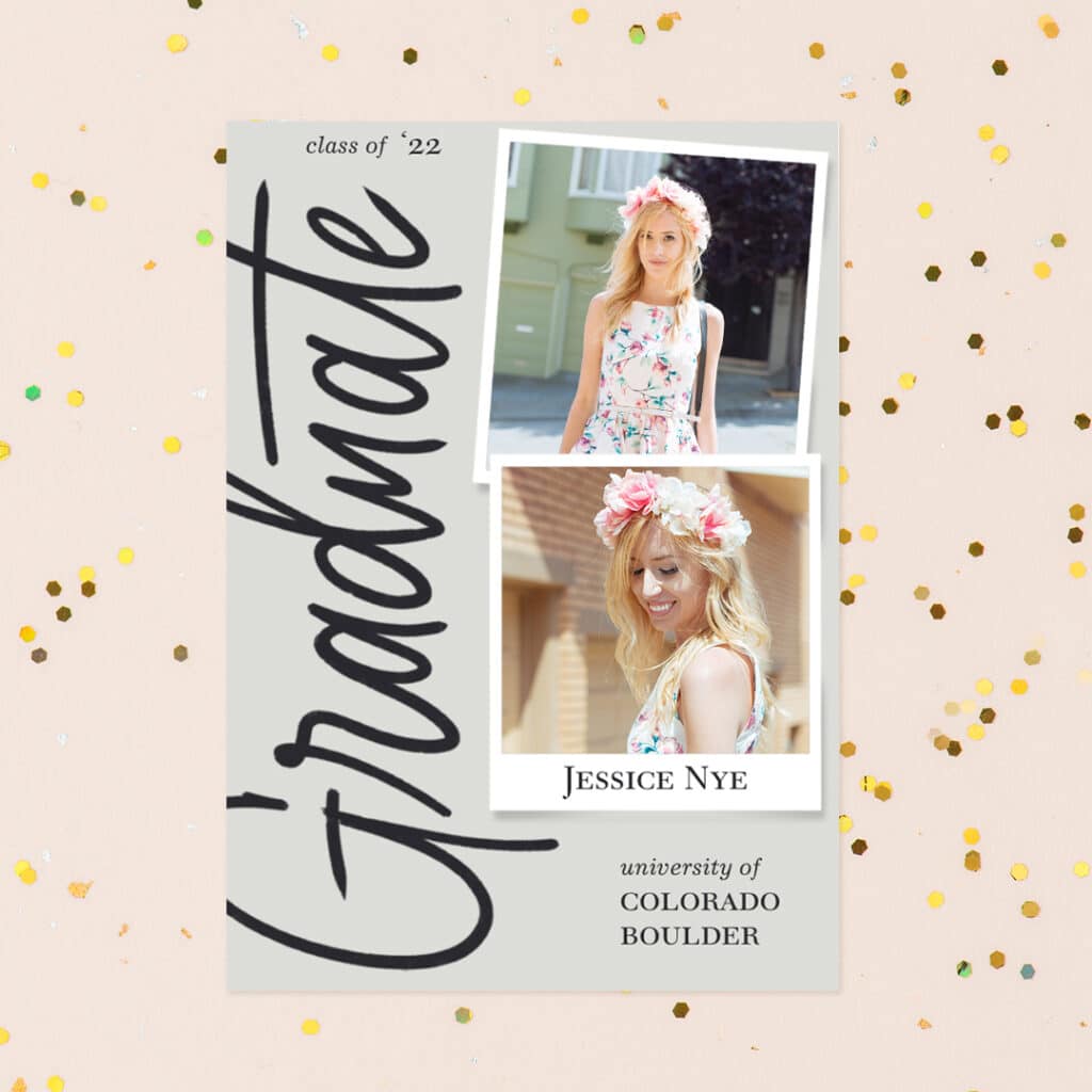 Congratulate & Celebrate Their Graduation With New Grad Card Designs