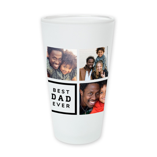 custom pint glass for father's day