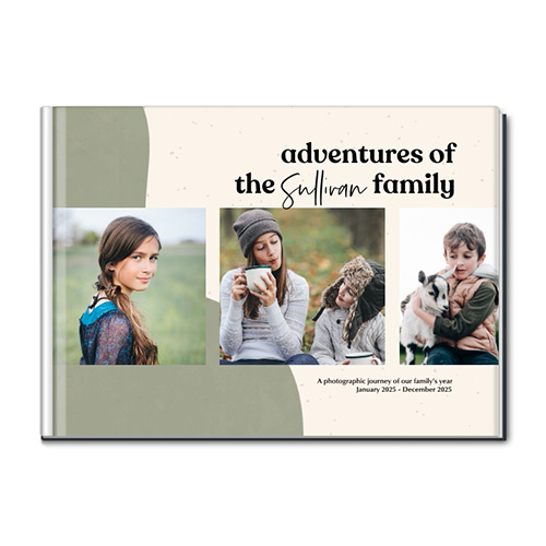 year in review family photo book