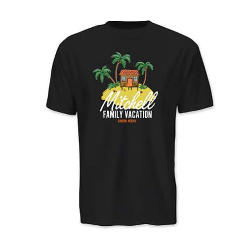 custom family vacation t-shirt