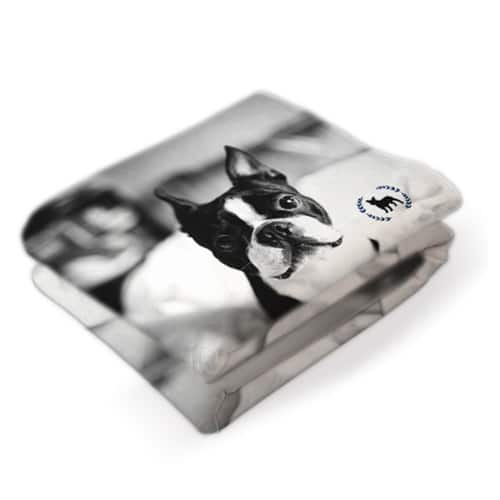 pet photo blanket